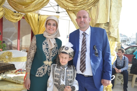 Okkalı Ailesi’nde sünnet heyecanı