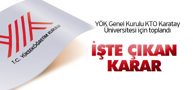 YÖK Genel Kurulu "vakıf üniversiteleri" için toplandı