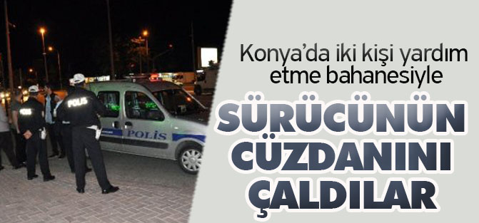 Yardım İçin Geldiler, Cüzdanı Çaldılar