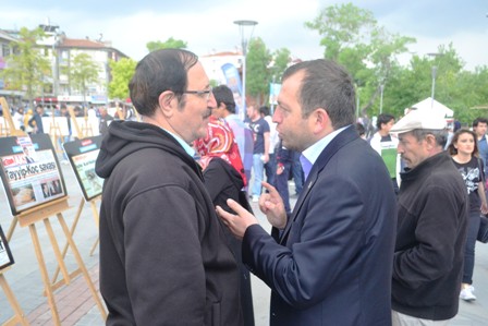 Erdoğan ve Kanık mobil SKM’de vatandaşla buluştu