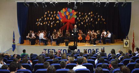 TED Antalya, Konya’da konser verdi