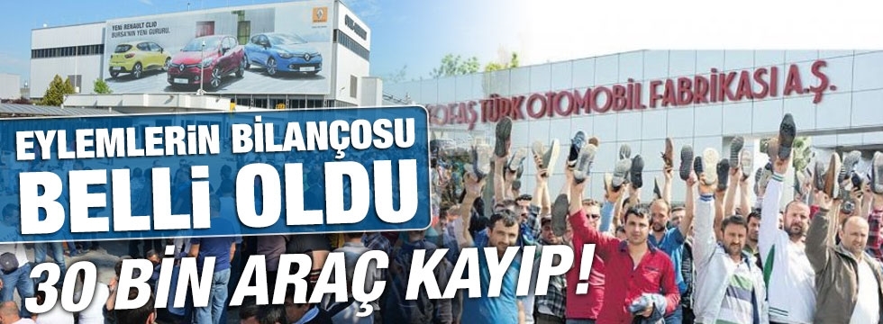 Eylemlerin faturası ne kadar?