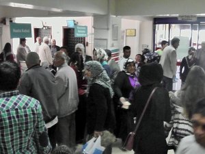 Kulu’da doktorlardan iş bırakma eylemi