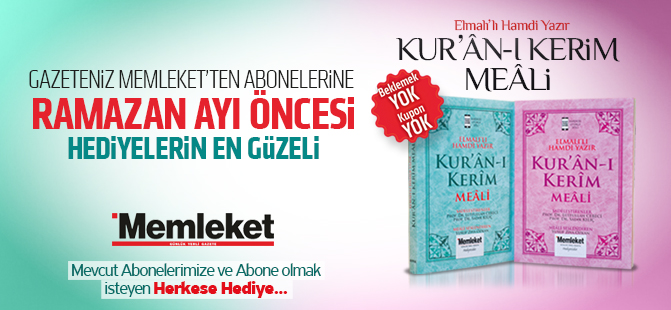 Memleket Gazetesi'nden dev kampanya