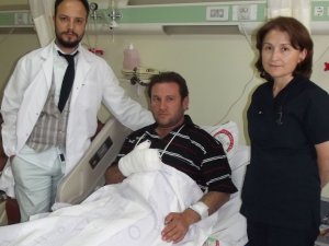 Kopan parmağı dikildi