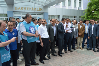 Sağlıkçılar ‘Şiddete Hayır’ dedi