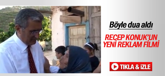 Recep Konuk'un yeni reklam filmi