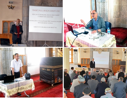 Hac hazırlık kursları tamamlandı