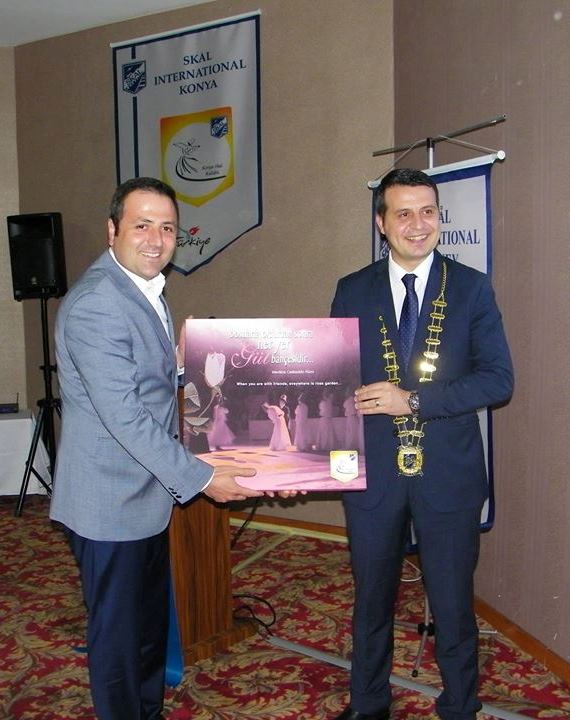Skal Konya Kulübü’nde bayrak değişimi gerçekleşti