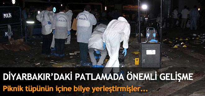 Diyarbakır'daki patlamada önemli gelişme