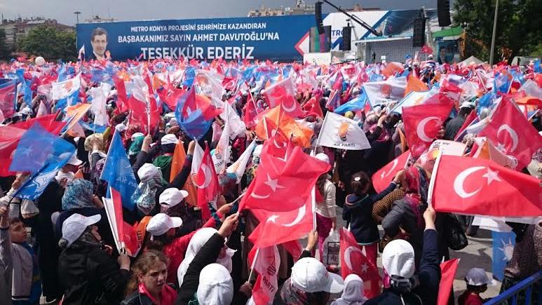 AK Parti Konya mitinginde kaç kişi vardı?