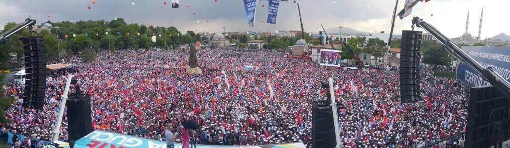 Başbakan memleketinde gövde gösterisi yaptı FOTO GALERİ