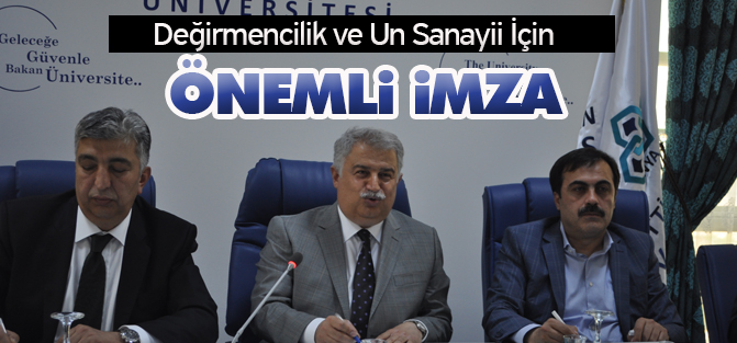 Değirmencilik ve Un Sanayii İçin Önemli imza