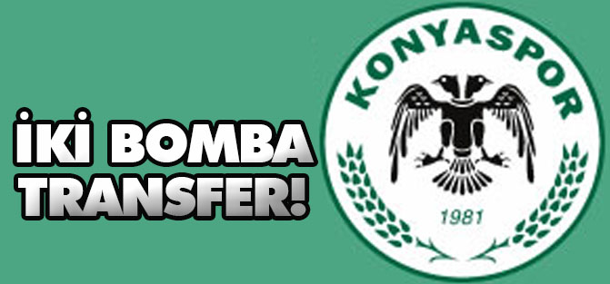 Konyaspor'dan iki bomba transfer