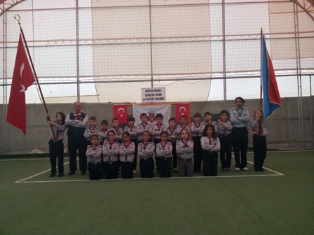 Model izcileri yemin töreni yaptılar