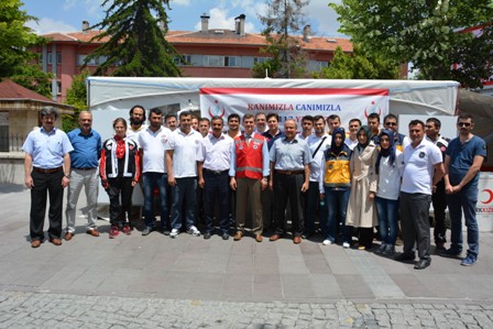 Konya 112’den kan bağışı kampanyası