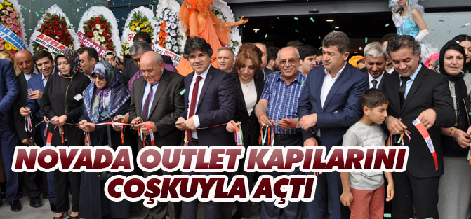 Novada Outlet kapılarını coşkuyla açtı