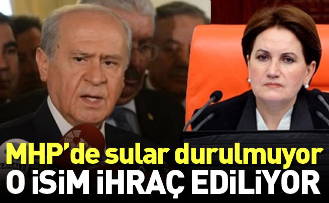MHP'de ihraç depremi! Meral Akşener şokta