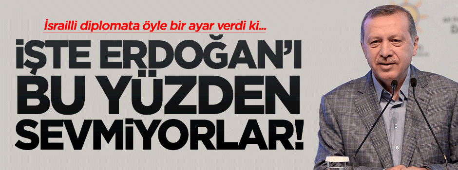 İşte Erdoğan'ı bu yüzden sevmiyorlar!