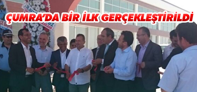 Çumra'da özel müteşebbis aracılığıyla bir ilk