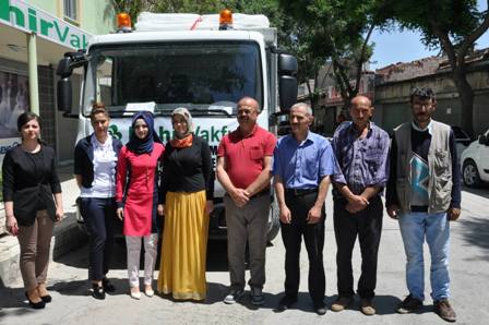 Mehir Vakfı'ndan Hadim'e yardım aracı