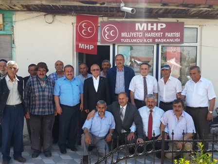MHP milletvekili Gönen ilçelerde…
