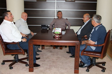 Başkan Hançerli’ye ziyaret