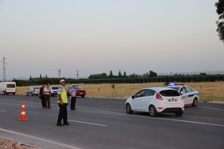 Karaman polisinden sürücülere iftar