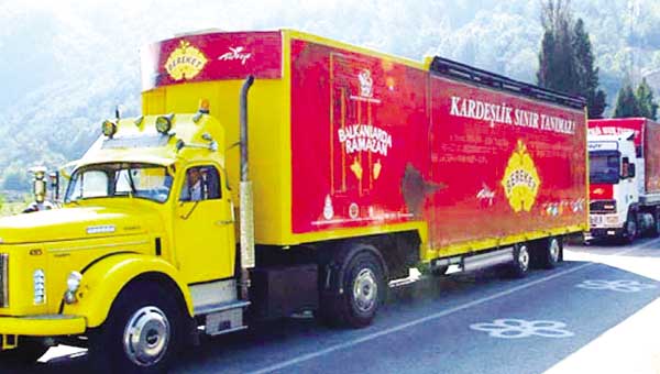 "Bereket Konvoyu" Bosna Hersek'te