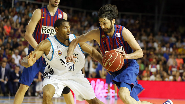 İspanya Basketbol 1. Ligi play-off: Real Madrid:100- Bercelona:80