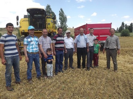 Seydişehir’de hasat dönemi arpa ile başladı