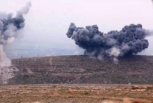 Koalisyon güçleri Irak'ta 45 DAEŞ hedefini vurdu