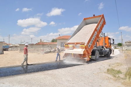 Satıh kaplama başladı