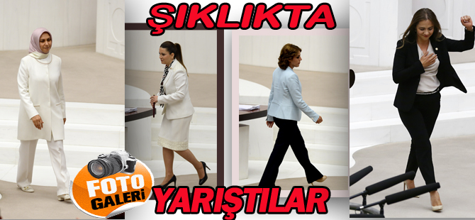 Meclisin bayan vekilleri şıklıkta yarıştı FOTO GALERİ