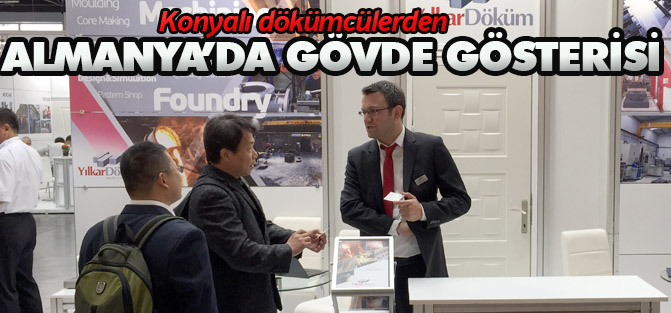 Konyalı Dökümcüler, Almanya’da gövde gösterisi yaptı