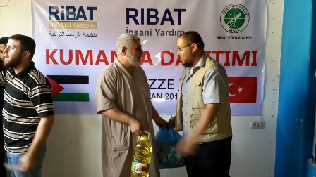 RİBAT Ramazan sevincini Gazze'ye taşıdı