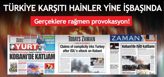 Türkiye karşıtı hainler yine işbaşında!