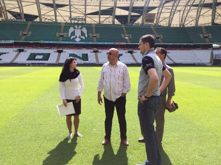Letonya Milli Takım Menejeri TORKU ARENA’YA HAYRAN KALDI