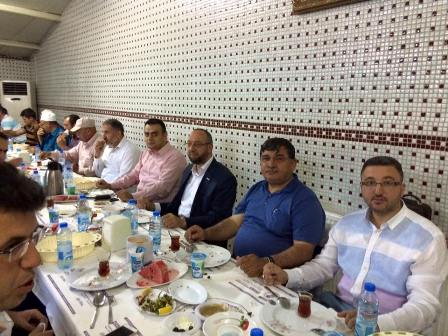 DERSİAD ÜYELERİ İFTARDA BULUŞTU