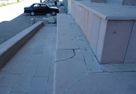 Adliye Sarayı'nda erken onarım