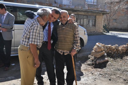 Kaymakam Sonel ilçeye veda ediyor