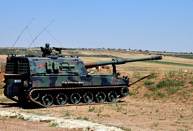 Karkamış sınırında askeri hareketlilik