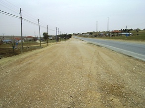 Yunak'ta yol genişletme çalışmaları