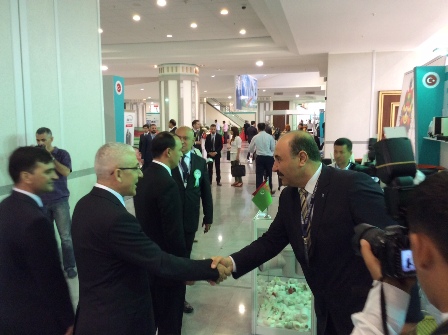 Ashgabat Expobuıld 2015 Fuarı’na katıldı