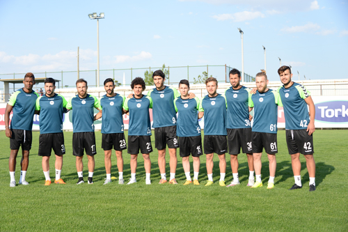 Konyaspor'da gençler kadroda