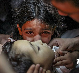 Katil İsrail bir yılda 547 çocuk öldürdü