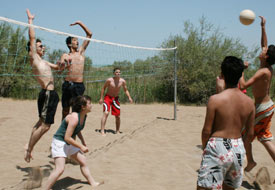 Öğrenci kampı sona erdi