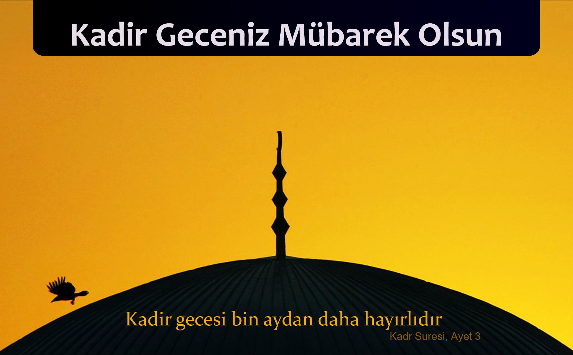 Kadir Gecesi mesajları