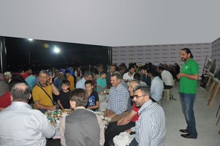 Kozağaç’ta ilk iftar yemeği