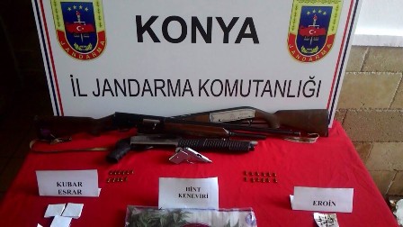 Jandarmadan uyuşturucu operasyonu